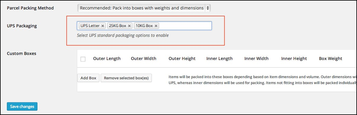 Best WooCommerce UPS Shipping Plugins | WooCommerce UPS Shipping Method Packaging Option