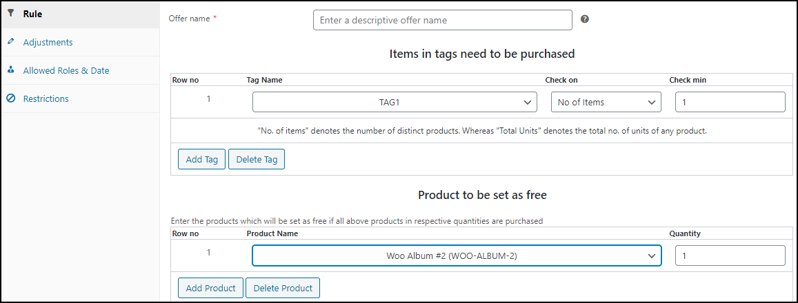 Best WooCommerce Dynamic Pricing Plugins Compared | ELEX WooCommerce Dynamic Pricing Plugin BOGO Tag Rule