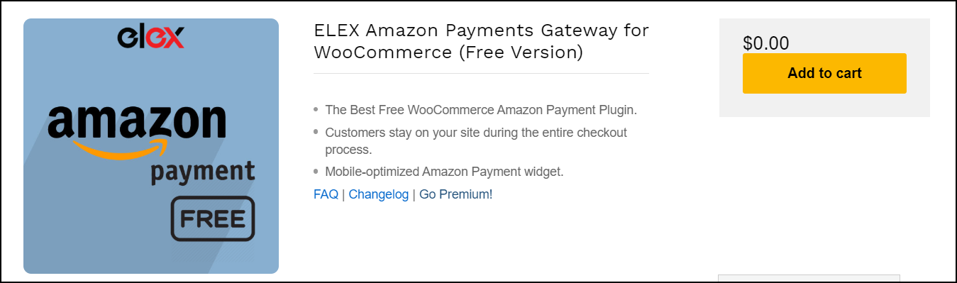 6 Best Woocommerce Payment Gateway Plugins | ELEX Amazon Payment Gateway