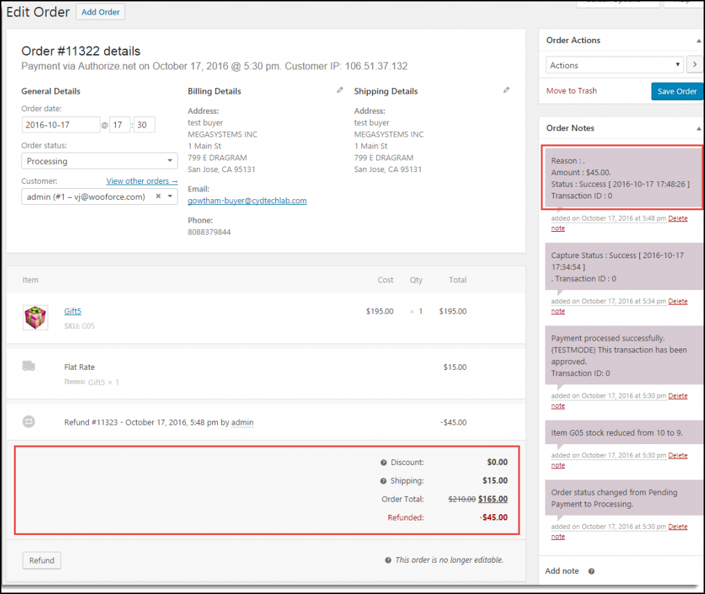 Authorize.net Payment Gateway