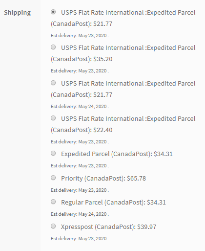 WooCommerce Canada Post Plugin 