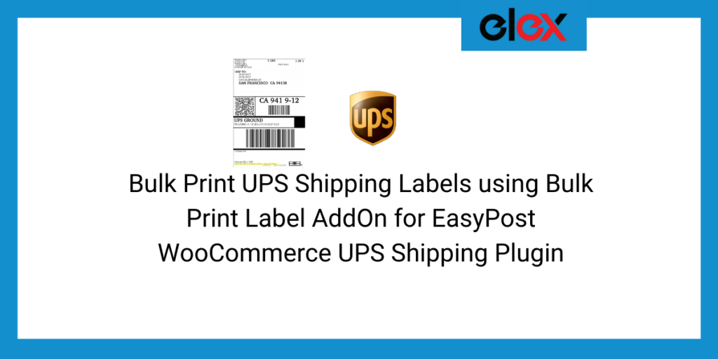 Bulk Print UPS Shipping Labels using Bulk Print Label AddOn for ...