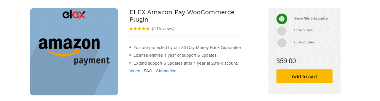 Amazon Payment Gateway for WooCommerce Pay Later | ELEX Amazon Pay WooCommerce Plugin