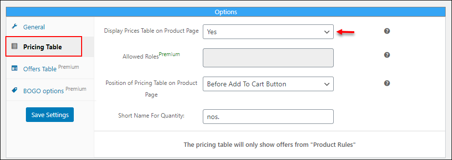 The Best Free WooCommerce Dynamic Pricing Plugin | Pricing Table