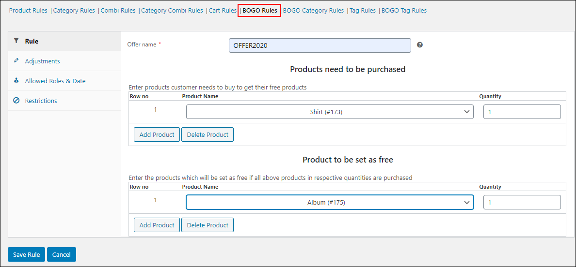 Everything you need to know about WooCommerce Dynamic Pricing | BOGO Rules