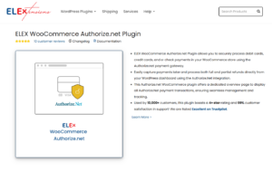 ELEX Authorize.Net Payment Gateway for WooCommerce