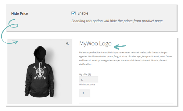 ELEX WooCommerce Name Your Price Plugin | Hide Original Price to Enter a Cost by Customers
