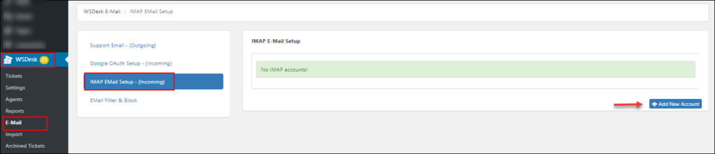 How to Configure Multiple IMAP Accounts for WordPress Helpdesk Plugin