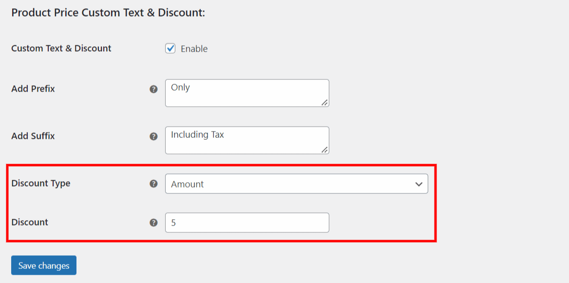 Setting Quick Discounts | Discount Plugin