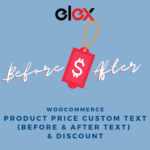 ELEX WooCommerce Product Price Custom Text (Before & After Text) and Discount Plugin | Logo