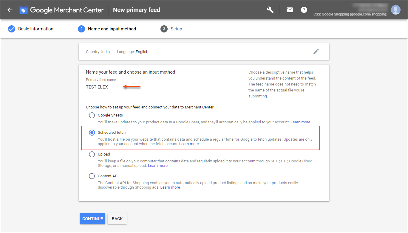  How to Submit your Google Product Feeds Via Scheduled Fetches in Google Merchant Center? | Scheduled fetch