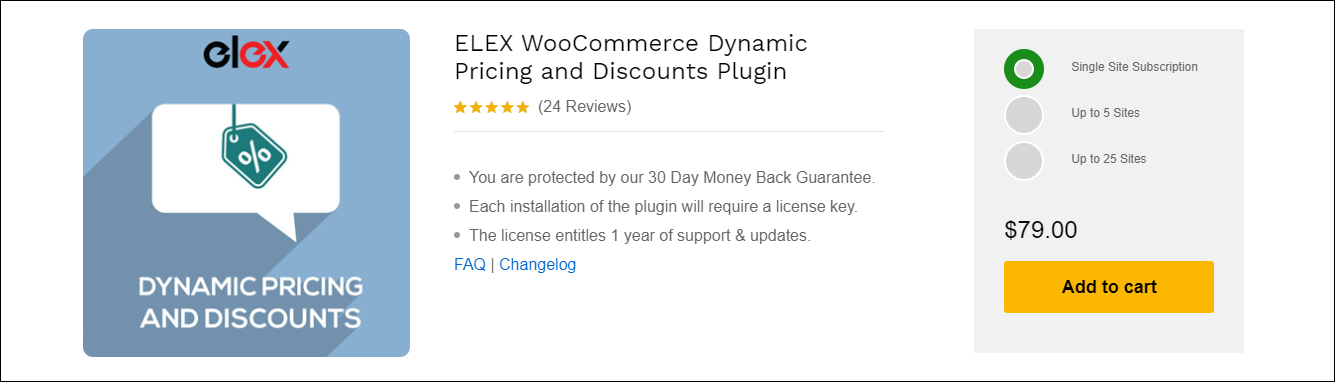 Easily Set Up Buy One and Get One Free on WooCommerce | ELEX WooCommerce Dynamic Pricing and Discounts Plugin