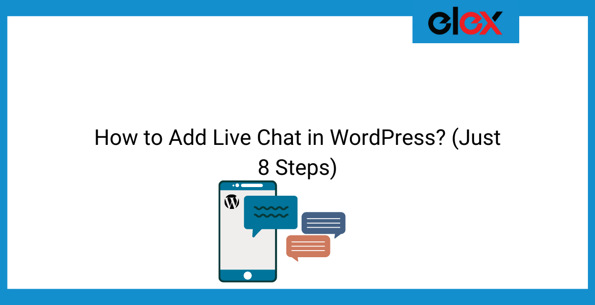 How to Add Live Chat in WordPress | Blog Banner