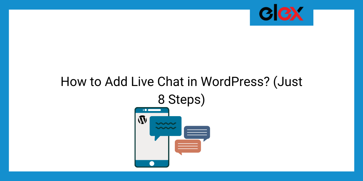 How to Add Live Chat in WordPress | Blog Banner