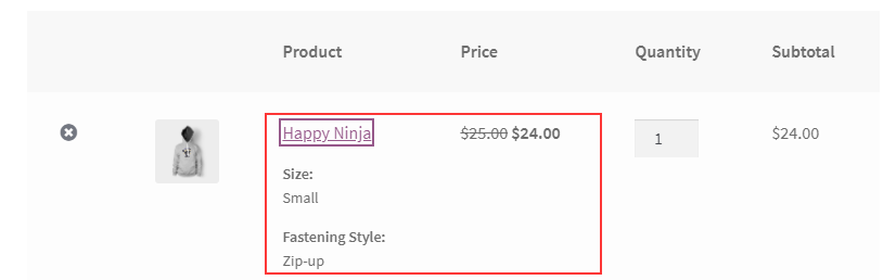 Set Up Multiple Prices Per Product on WooCommerce | happy-ninja-hoodie-price