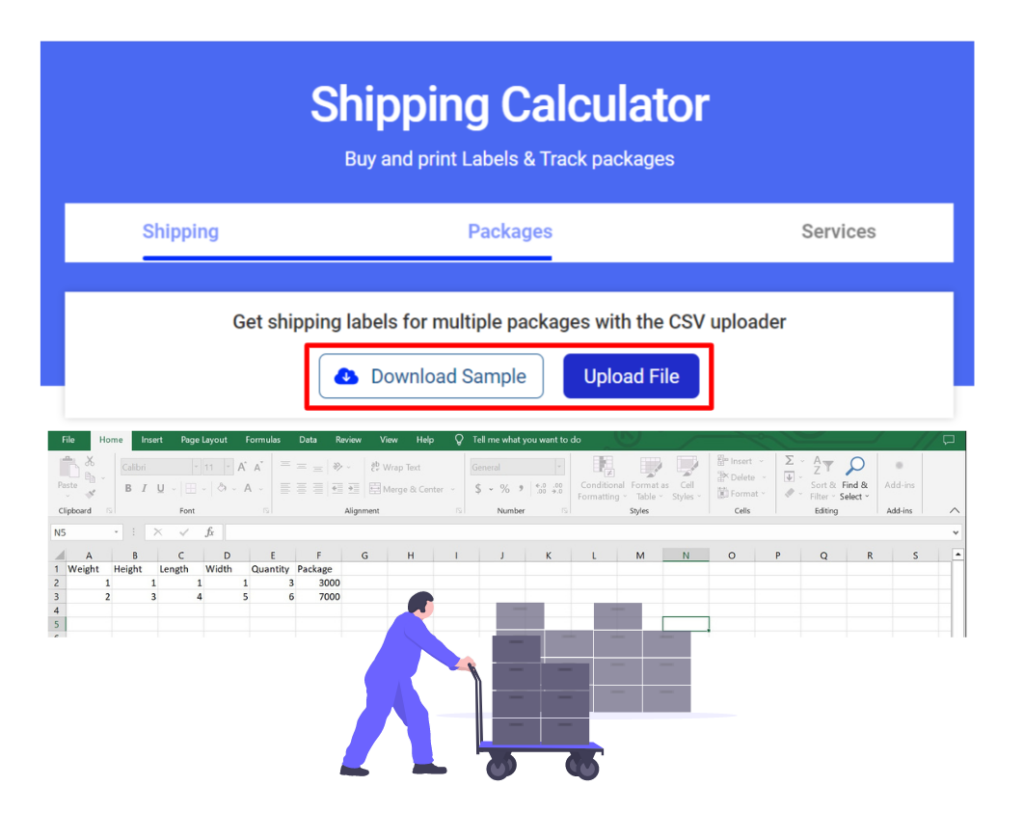 ELEX WooCommerce Shipping Calculator, Purchase Shipping Label & Tracking for Customers | Generate Multiple Packages Together