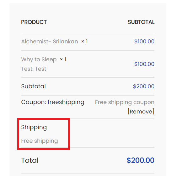 Hide other shipping methods when FREE SHIPPING Coupon code is applied | After hiding all shipping