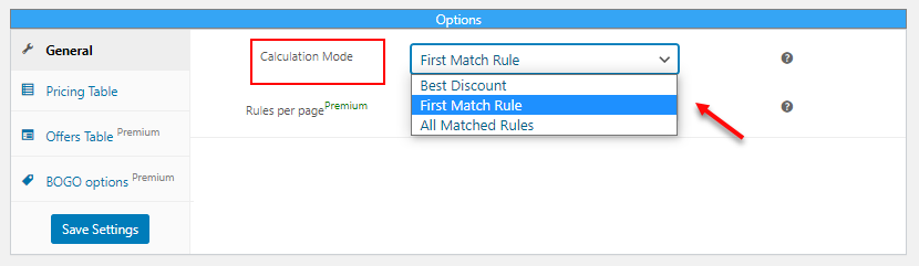 Offer Discounts on a WooCommerce Site Using this Free Plugin | Calculation mode