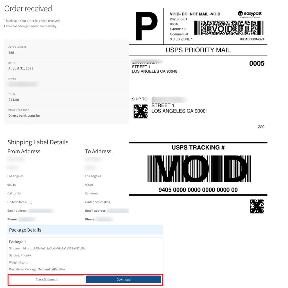Get Shipping Label and Tracking Link | ShipEngine