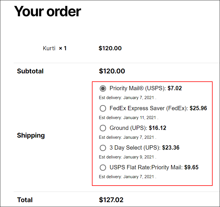 How to remove WooCommerce Shipping rates and display Elex (EasyPost, AustraliaPost, USPS, DHL, UPS) shipping live rates | elex shipping rates