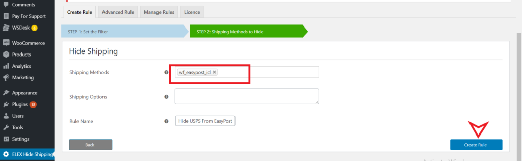 How to Hide Certain Shipping Methods to Specific Vendors Using ELEX ...