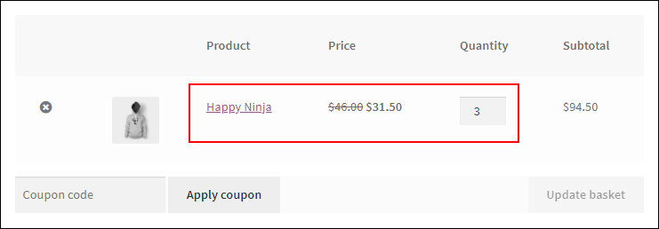 How to Set Up WooCommerce Table Based Pricing? | product price reflected on cart page