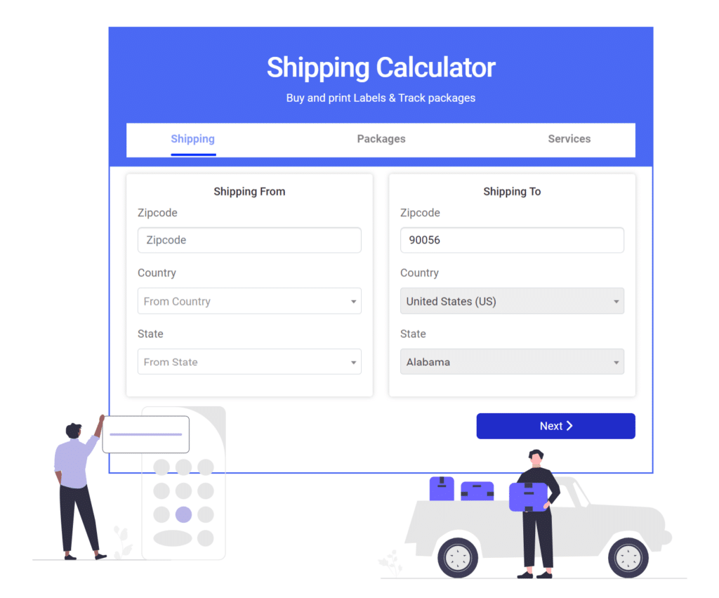 ELEX WooCommerce Shipping Calculator | Calculate Shipping Rates in Just Two Clicks