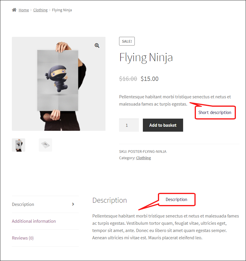 How to Bulk Edit Based Description and Short Description on Your WooCommerce Site? | Example of description and short description