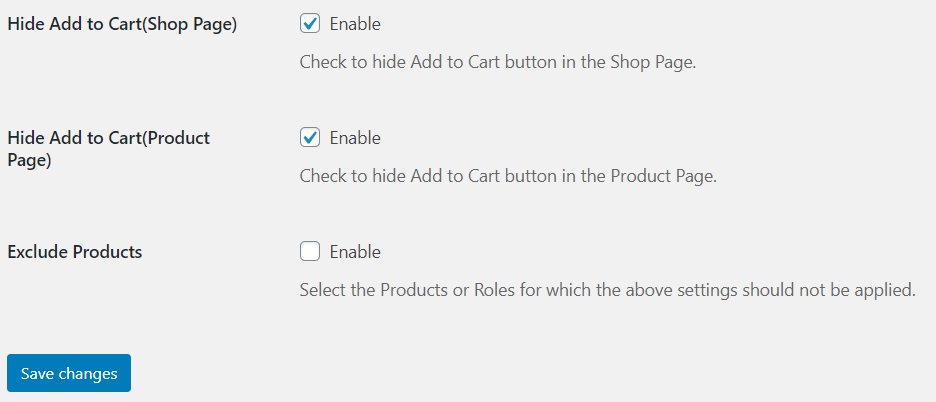 ELEX WooCommerce Request a Quote | enable hide add to cart on plugin