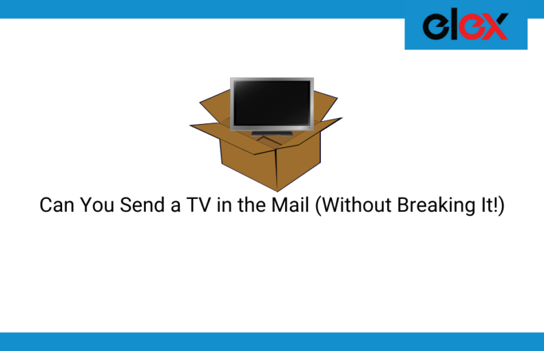 send a TV in the mail