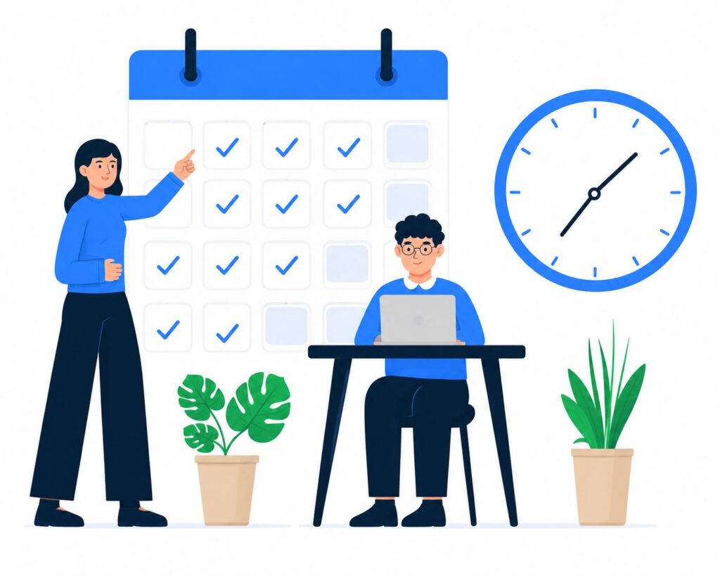 Configure Working Days & Working Hours