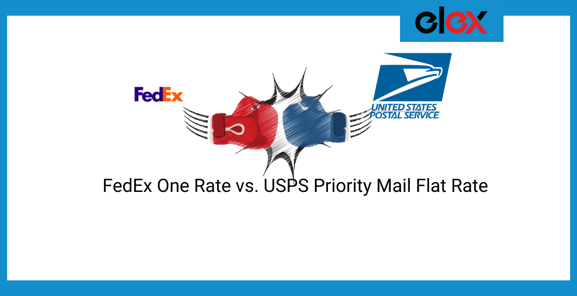 FedEx One Rate vs. USPS Priority Mail Flat Rate
