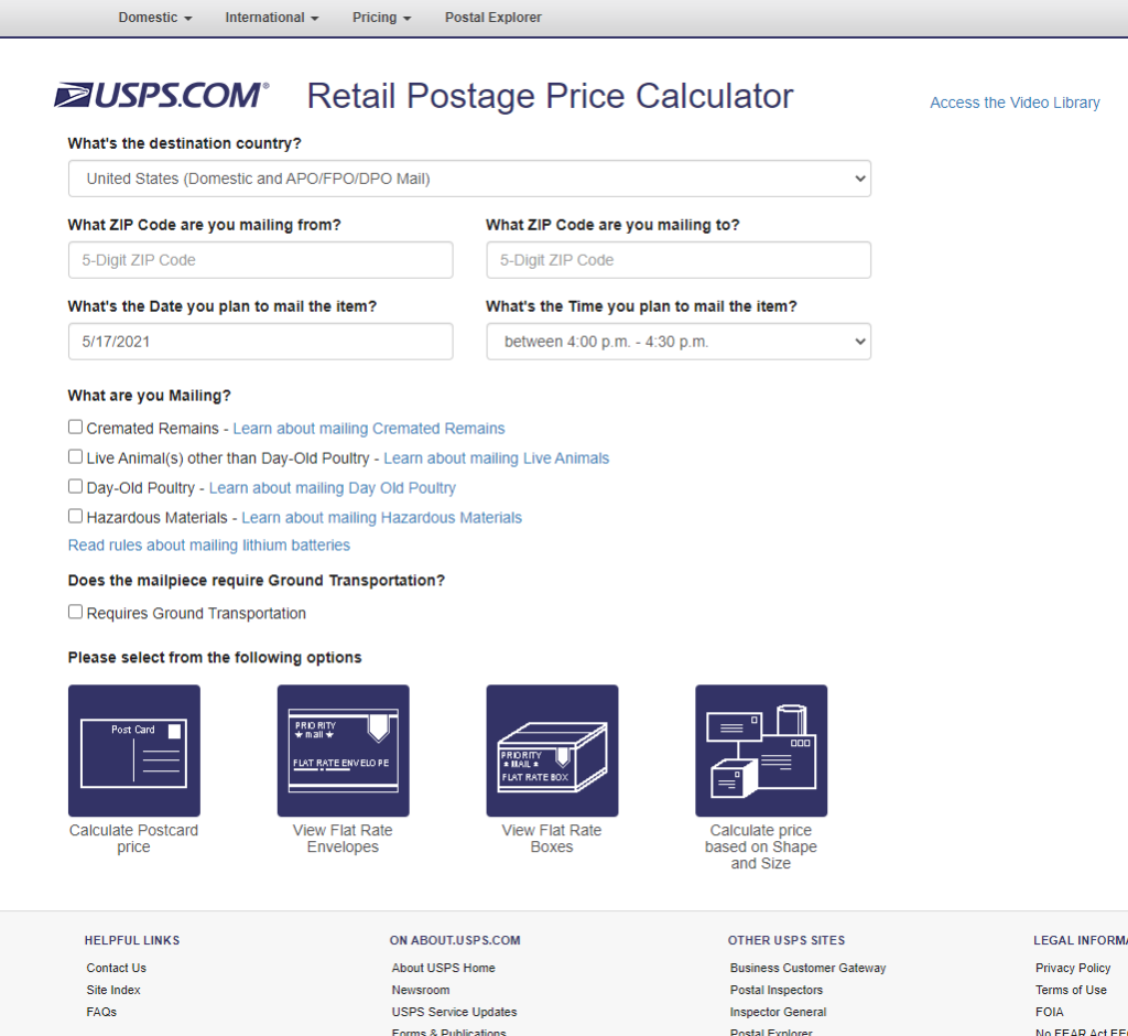 10 Best Online Shipping Cost Calculators to Compare the Postage Charges