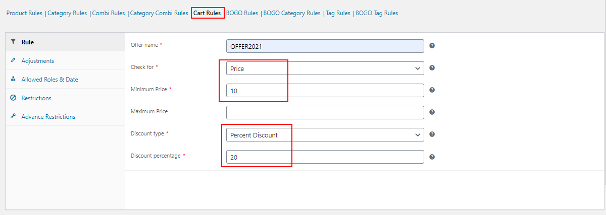All About Setting Up Dynamic Pricing with Discount Rules for WooCommerce | Cart-Rule-example (1)