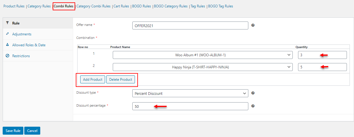 All About Setting Up Dynamic Pricing with Discount Rules for WooCommerce | Combination-rule-example-in-dashboard (1)