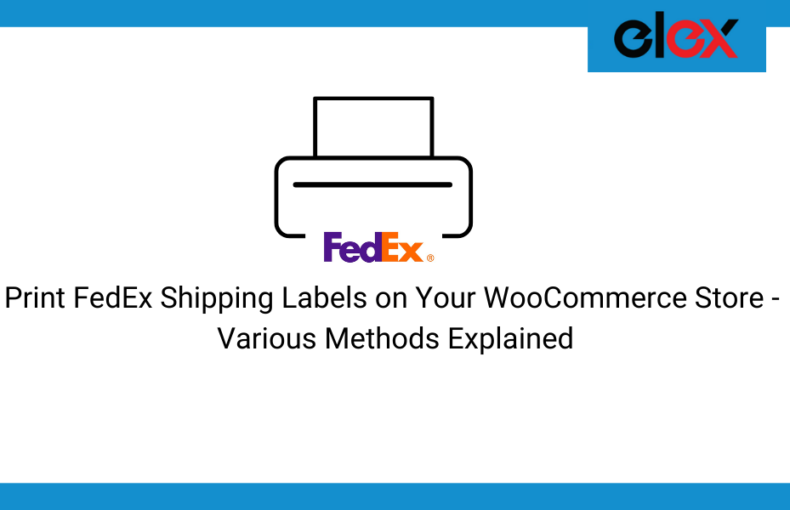 print FedEx shipping labels