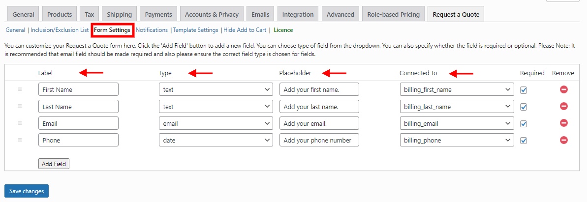 How to Customize Request a Quote Form on Your WordPress WooCommerce Site? |
