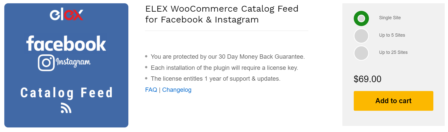 Integrate WooCommerce Catalog Feed for Instagram | ELEX Woocommerce catalog feed for Facebook and Instagram