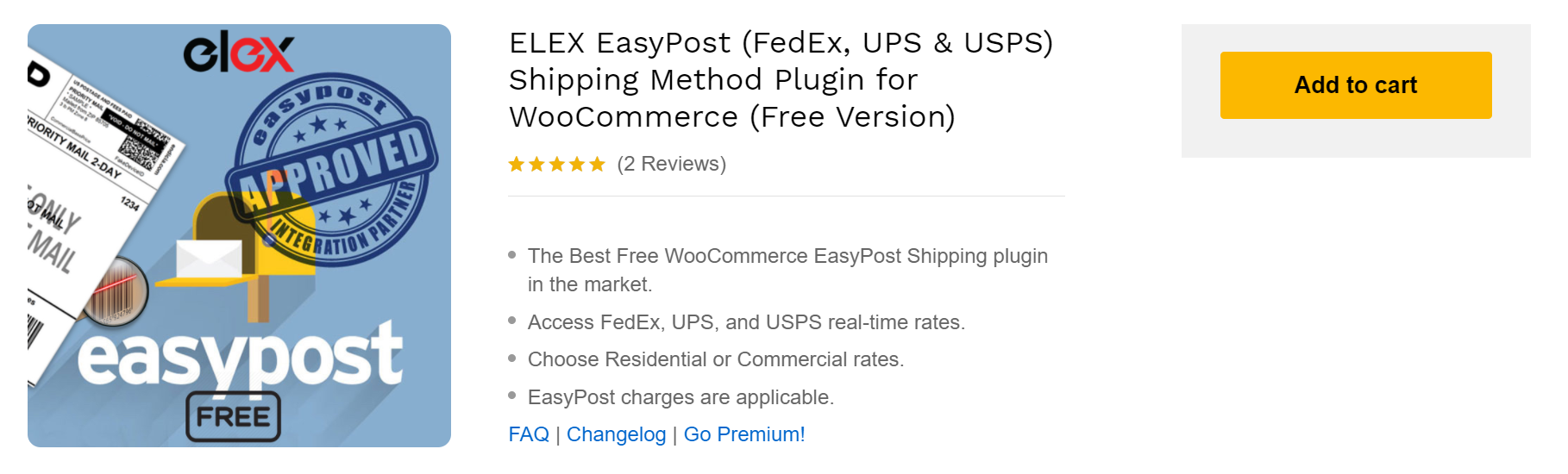 Free WooCommerce Shipping Calculator Plugins | ELEX EasyPost (FedEx, UPS & USPS) Shipping Plugin