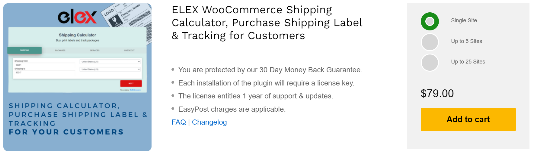 Calculate Shipping Cost with the help of a WooCommerce Shipping Calculator