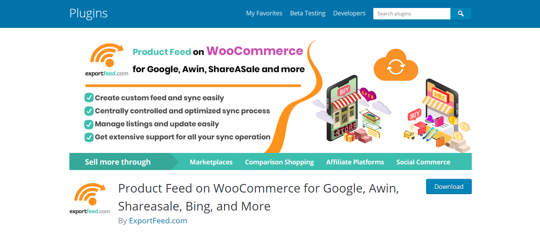 WooCommerce Facebook Shopping Feed Plugins | product feed on woocommerce