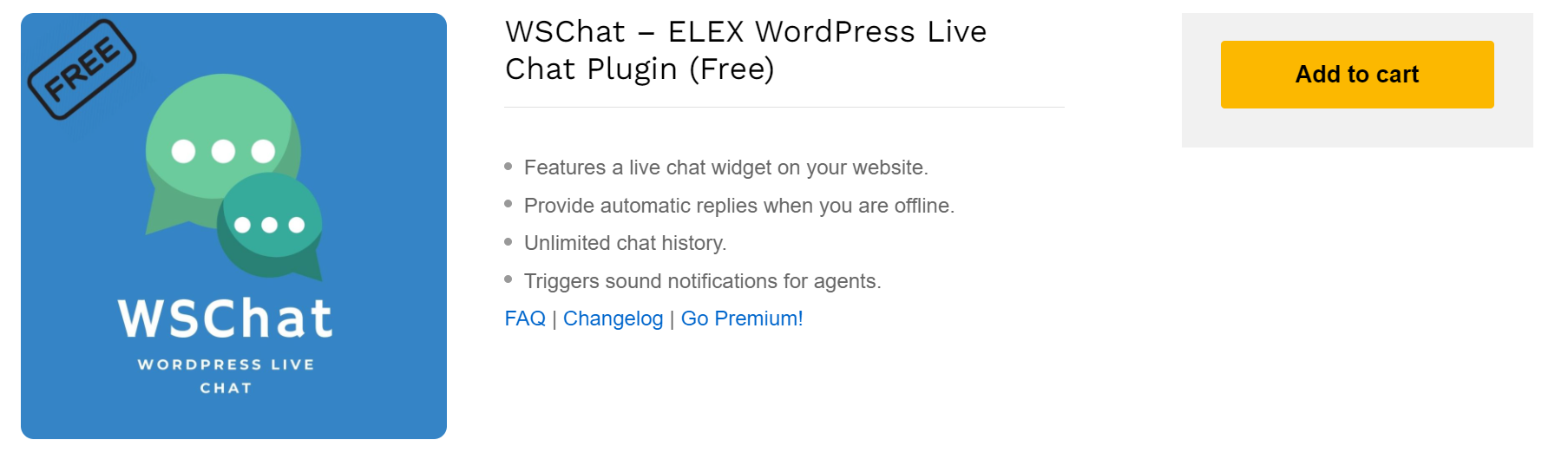 Go chat plugin