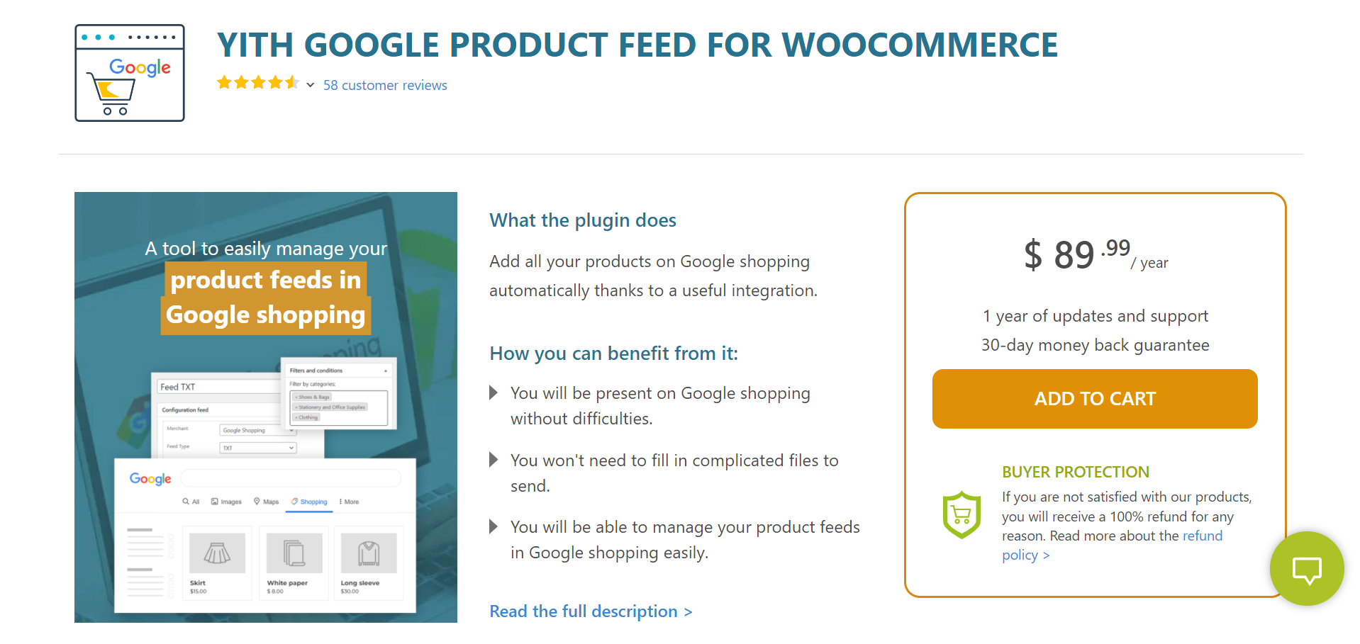 Export your WooCommerce Product Feed with the help of these Google Shopping Plugins | YITH google product feed for WooCommerce