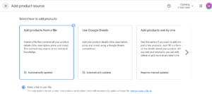 Add product source