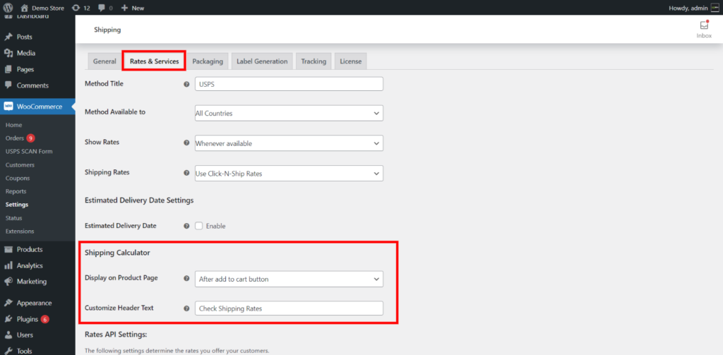 How To Add a USPS Shipping Calculator on The Product Page?