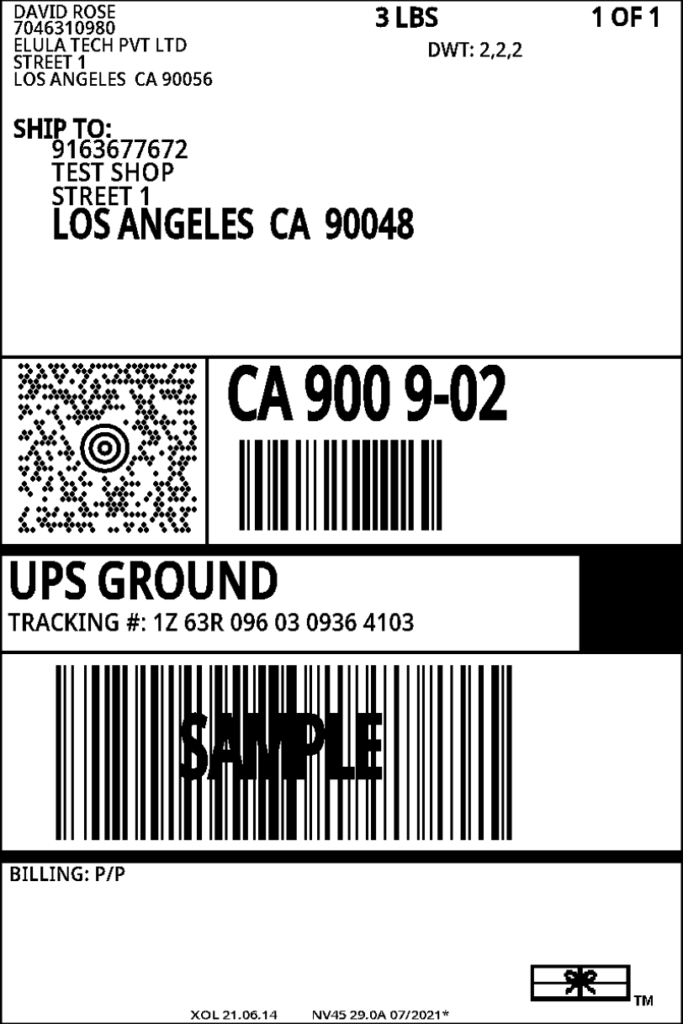 How to Print UPS Shipping Label from your Store using