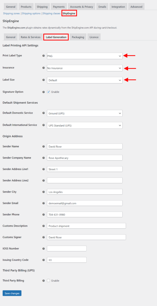 How to Print UPS Shipping Label from your Store using ShipEngine? ELEXtensions