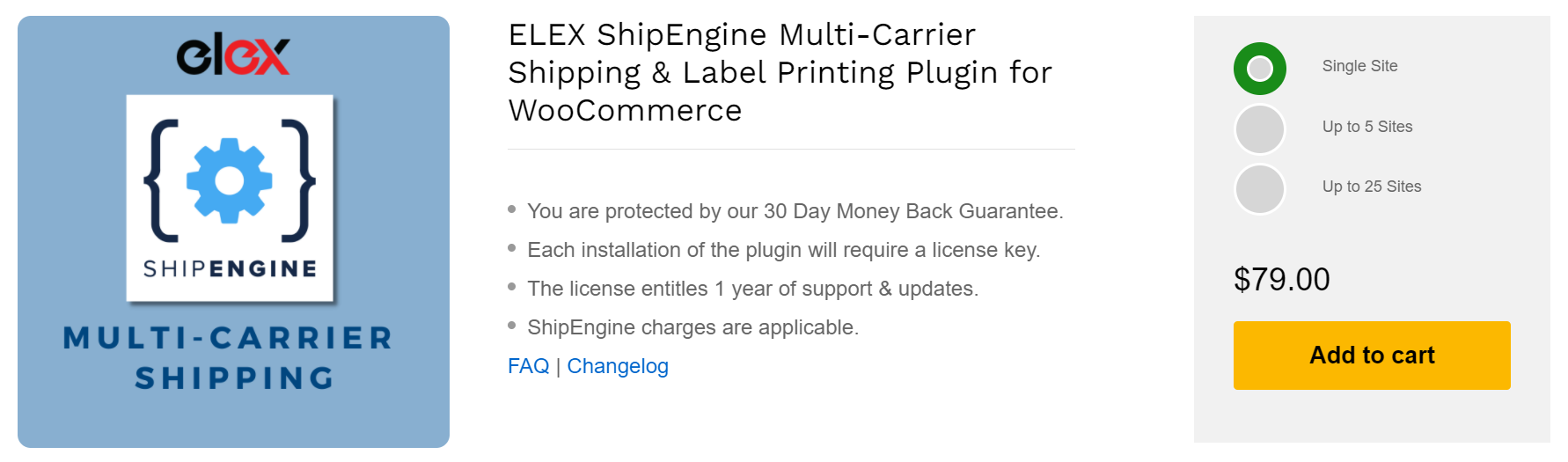 Print UPS Shipping Label | ELEX ShipEngine Multi-Carrier Shipping & Label Printing Plugin for WooCommerce.