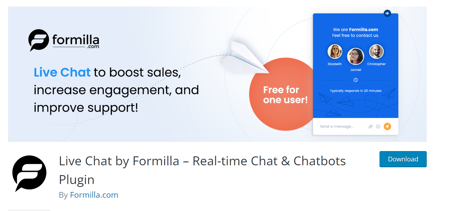 Try the best live chat website plugin and chat to text today for FREE!