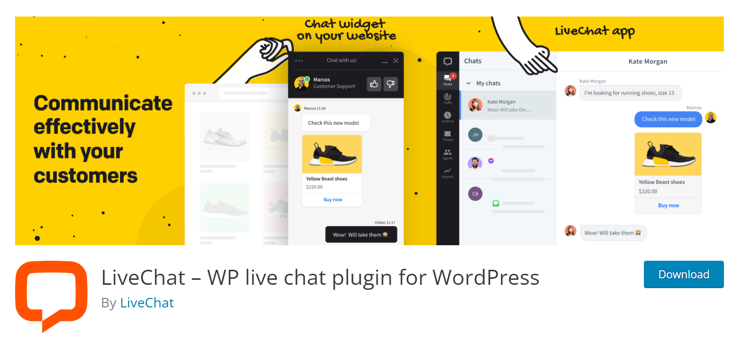 Best Free Live Chat Plugins for WordPress | LiveChat